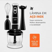 Mixer Mondial M-14 3 em 1 Turbo 400W Preto - 6