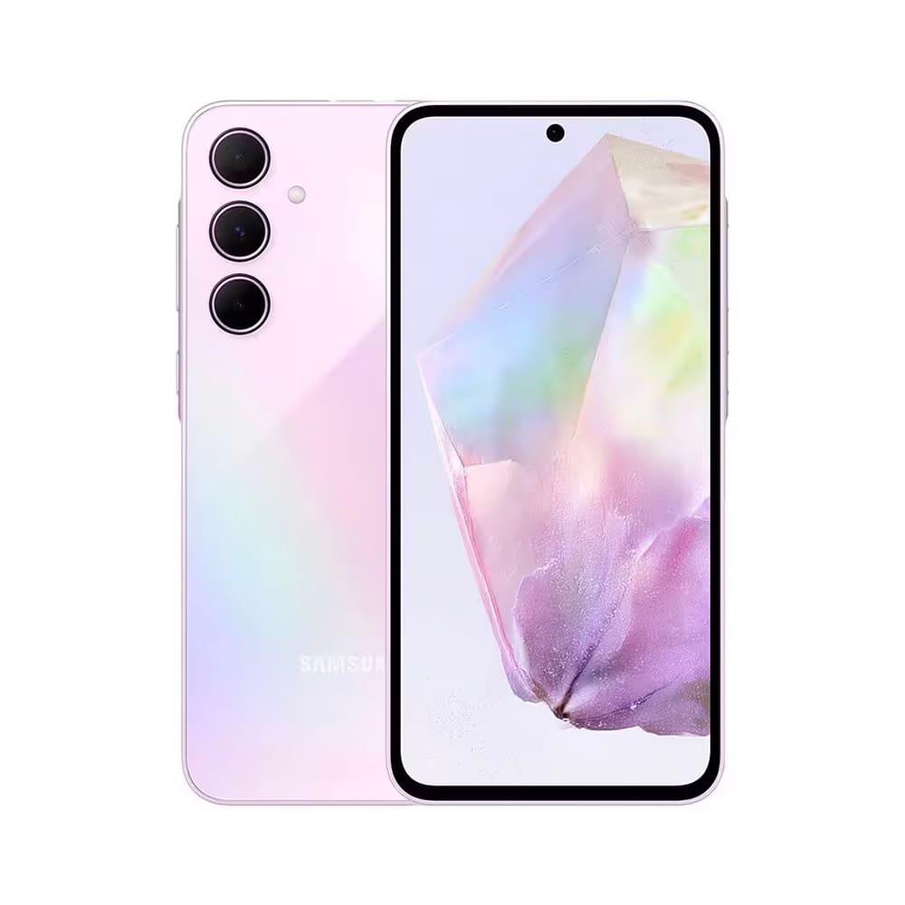 Smartphone Samsung Galaxy A35 5G Rosa 128GB, 6GB RAM, Câmera Tripla Traseira de até 50MP e Tela super AMOLED de 6,6" + Galaxy Fit3 Grafite - 2