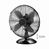 Ventilador de Mesa 40cm Spirit Retro com 3 Velocidades e Função Oscilação – Chumbo Metálico - 6