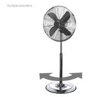 Ventilador de Coluna 40cm Spirit Retro com 3 Velocidades e Função Oscilação – Chumbo Metálico - 2