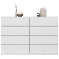 Cômoda Demóbile Sintra com 8 Gavetas e 136cm de largura