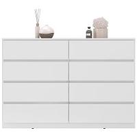 Cômoda Demóbile Sintra com 8 Gavetas e 136cm de largura - 9