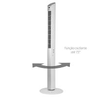 Ventilador de Torre Spirit TS1200 com 3 Velocidades, Função Oscilante e Controle Remoto – Branco - 3