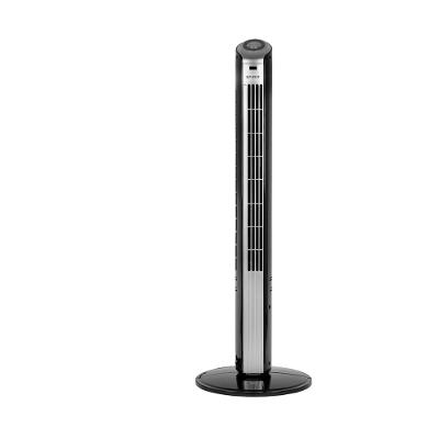 Ventilador de Torre 90cm Spirit Slim 40W de Potência com 3 Velocidades, Função Bom Sono e Vento Natural – Preto/Prata
