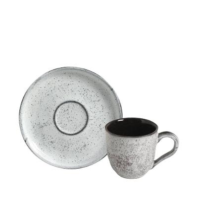 Xícara de Café com Pires Bio Echo Porto Brasil Branco - 1 peça