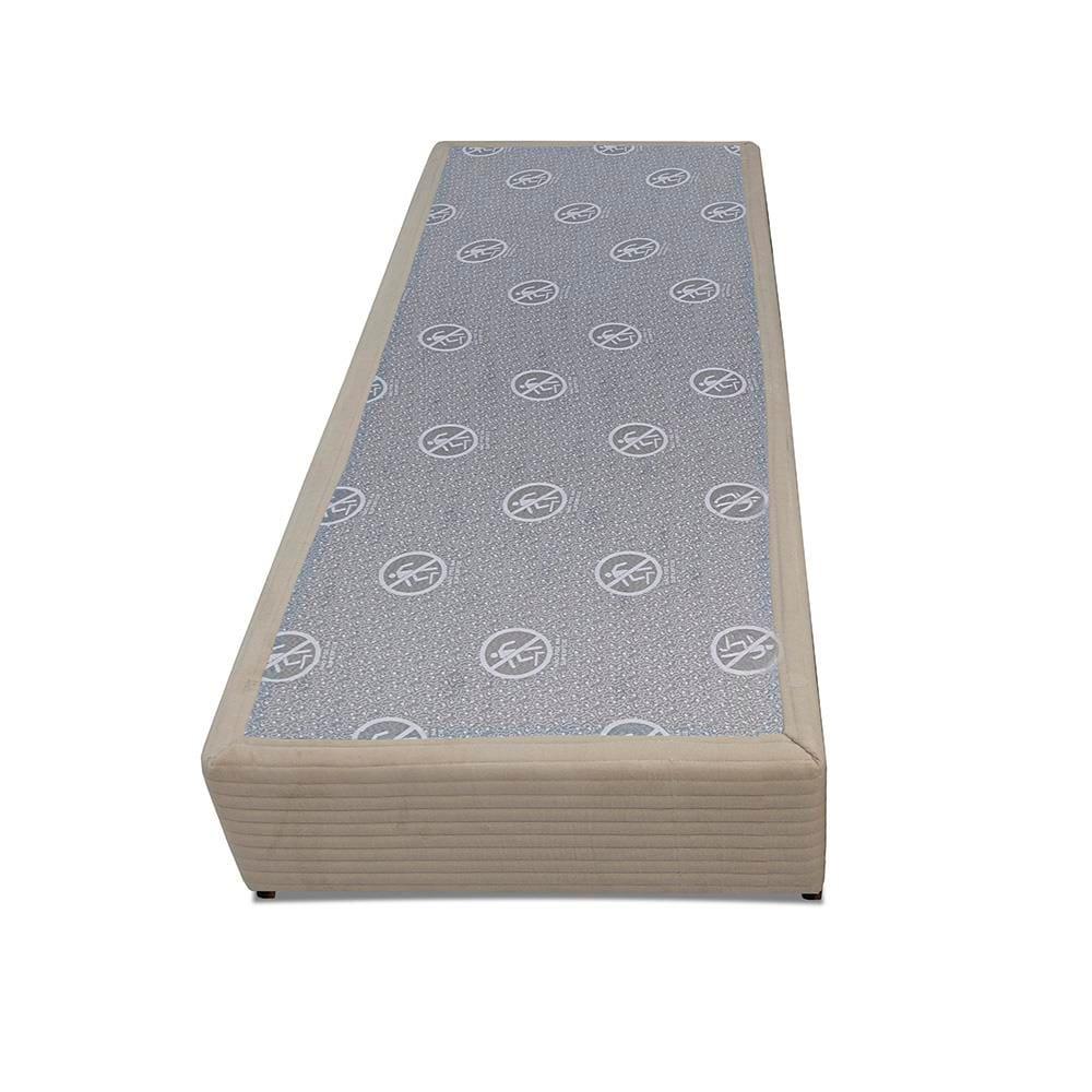 Base Box para Colchão Solteiro Cama inBox Livity 38x88x188cm - Bege - 2