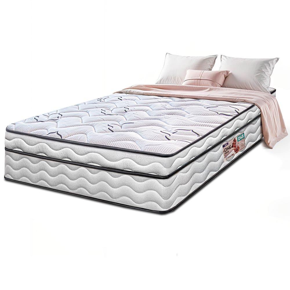 Colchão de Solteiro Cama InBox Moderne Ortopédico com Camada Especial de Espuma D45 25x88x188cm - Branco/Grafite - 2