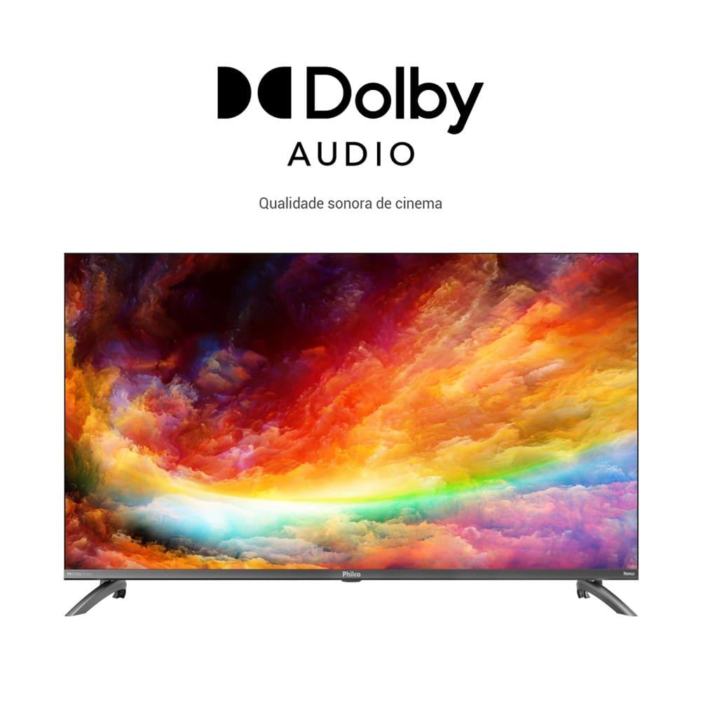 Smart TV 40" Philco Full HD LED PTV40M9GR2CGB com Sistema Operacional Roku TV, Dolby Audio, Processador Quad-Core, Entradas USB e HDMI - 9