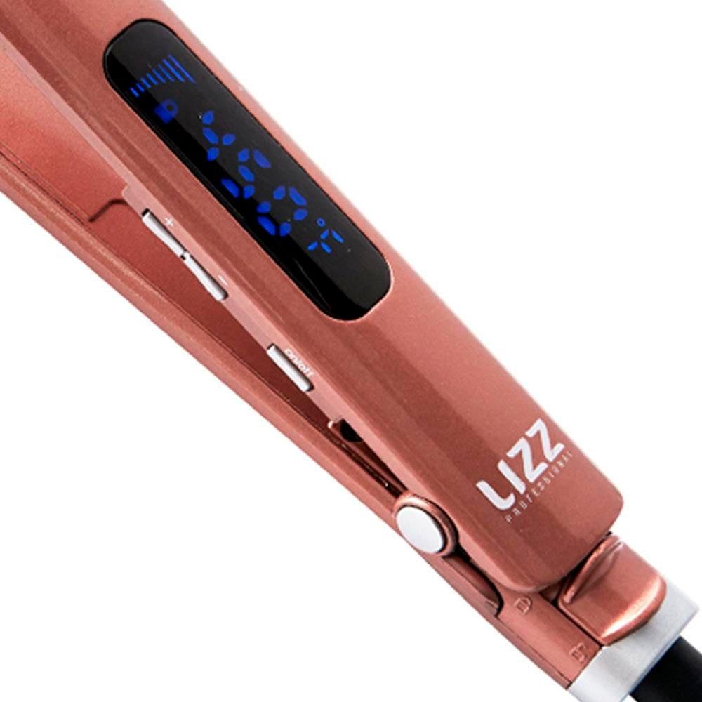 Chapinha | Prancha Alisadora Lizz Professional Rose Iconic 230°C / 450°F com Emissão de Íons e Cabo Giratório – Bivolt - 2