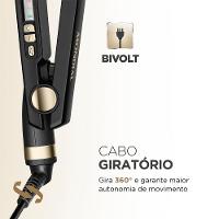 Chapinha Prancha Alisadora Mondial Black Gold Argan P-30T Preto Bivolt - 5