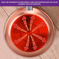 Conjunto de Panelas 5 Peças Rochedo Ceramic Rose Gold com Revestimento Cerâmico – Rose Gold - 9