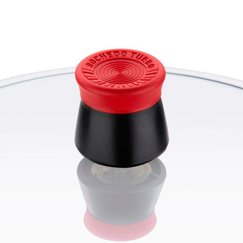 Panela de Pressão Rochedo 4,5 Litros Segura Stone Pro com Revestimento Antiaderente Minerium Preto/Cinza - 8