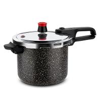 Panela de Pressão Rochedo 4,5 Litros Segura Stone Pro com Revestimento Antiaderente Minerium Preto/Cinza - 1