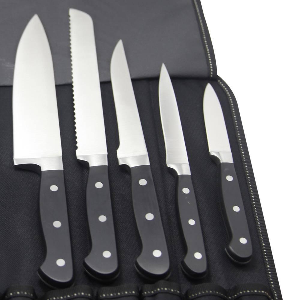 Conjunto para Churrasco Fracalanza em aço inox com Bolsa em Nylon – 9 Peças - 3