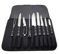 Conjunto para Churrasco Fracalanza em aço inox com Bolsa em Nylon – 9 Peças - 1