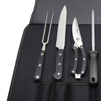 Conjunto para Churrasco Fracalanza em aço inox com Bolsa em Nylon – 9 Peças - 2