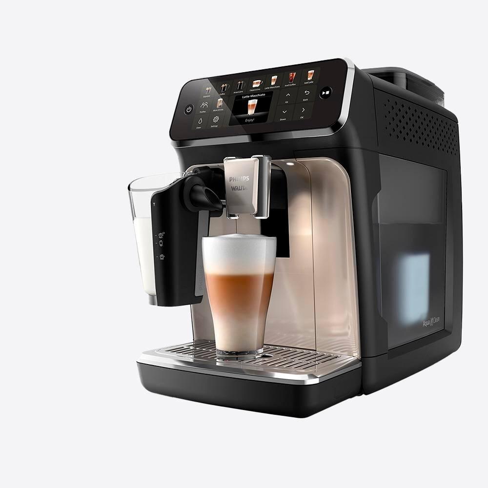 Cafeteira Espresso Philips Walita LatteGo Série 5500 EP5547 Superautomática 1400W – Preta/Cromada - 1