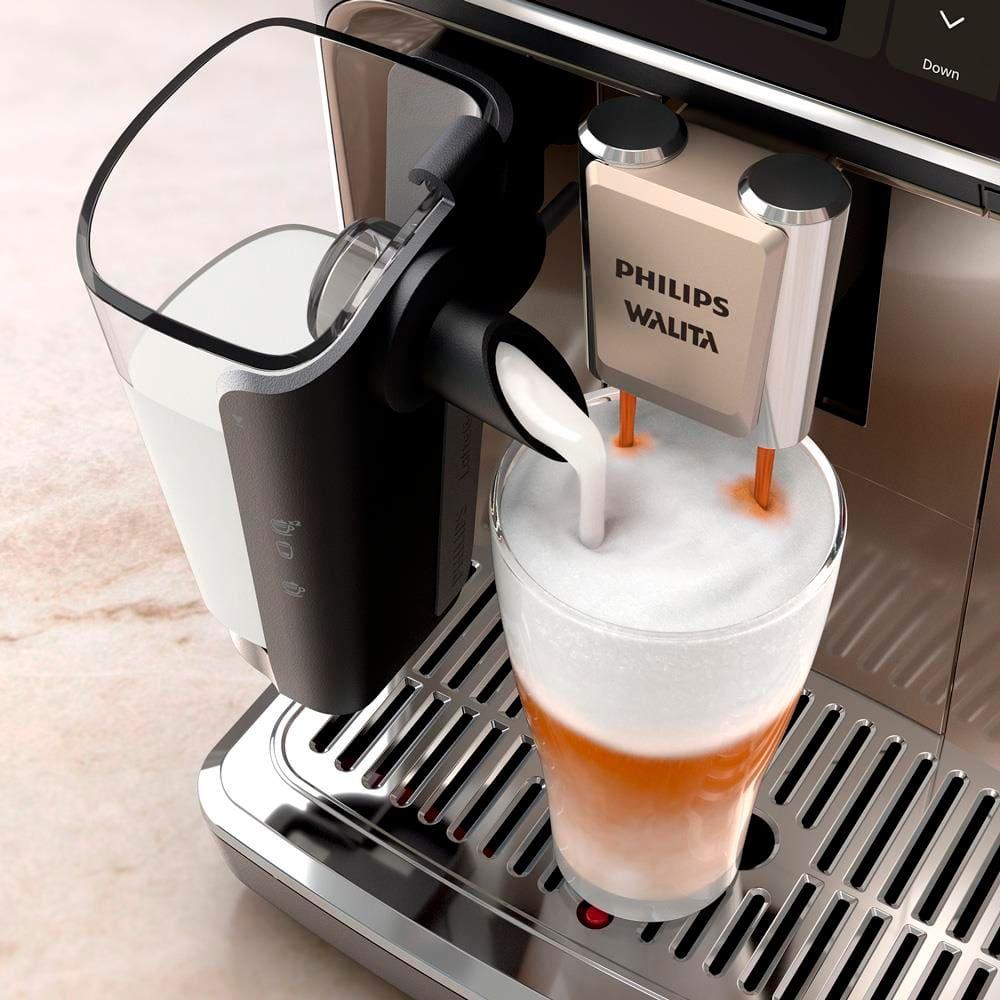 Cafeteira Espresso Philips Walita LatteGo Série 5500 EP5547 Superautomática 1400W – Preta/Cromada - 6