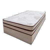 Cama Box Solteiro Cama inBox Livity com Molas Ensacadas e Espuma D26 62x88x188cm – Bege - 2