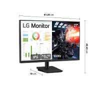 Monitor Gamer 27” LG 27MS500-B com Tela IPS, Full HD, 100Hz, HDMI e Dynamic Action Sync - Preto - 7