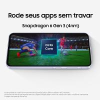 Smartphone Samsung Galaxy A36 5G Preto 256GB, 8GB RAM, Câmera Tripla até 50MP, Tela Super AMOLED 6.7", IP67, NFC, Recursos AI e Snapdragon 6 Gen 3 - 6