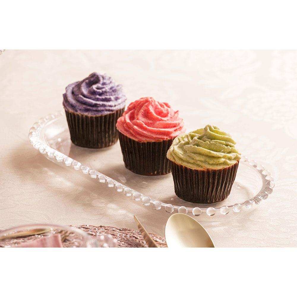 Travessa Oval Wolff Pearl em Cristal - 12 x 24 cm - 5