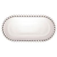 Travessa Oval Wolff Pearl em Cristal - 12 x 24 cm - 2