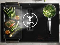 Cooktop de Indução 4 Bocas Electrolux 2 em 1 com Coifa Integrada Expert IE8CH, 9 Níveis de Potência, Display Digital e Painel Full Touch - 220V - 5