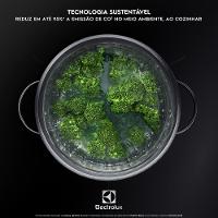 Cooktop de Indução 4 Bocas Electrolux 2 em 1 com Coifa Integrada Expert IE8CH, 9 Níveis de Potência, Display Digital e Painel Full Touch - 220V - 6