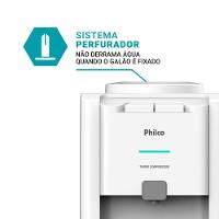 Bebedouro de Água Philco PBE80A com Sistema Eletrônico e Gás Refrigerante R600a - Branco - 5