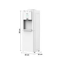 Bebedouro de Água Philco PBE80A com Sistema Eletrônico e Gás Refrigerante R600a - Branco - 9
