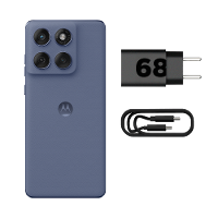 Smartphone Motorola Edge 60 Fusion 5G Rosa 256GB, 8GB RAM, Tela 6,7", Câmera Sony LYTIA 700C 50MP, Gorilla Glass 7i, Dimensity 7300, IP69 e IP68 - 16