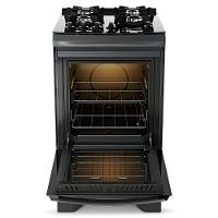 Fogão 4 Bocas Dako Supreme Timer Glass com Mesa de Vidro e Painel Touch Titanium – Bivolt