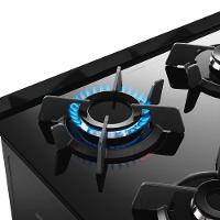 Fogão 4 Bocas Dako Supreme Timer Glass com Mesa de Vidro e Painel Touch Titanium – Bivolt - 7