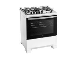 Fogão 5 Bocas Dako Supreme com Mesa em Inox e Acendimento Automático Branco – Bivolt - 1
