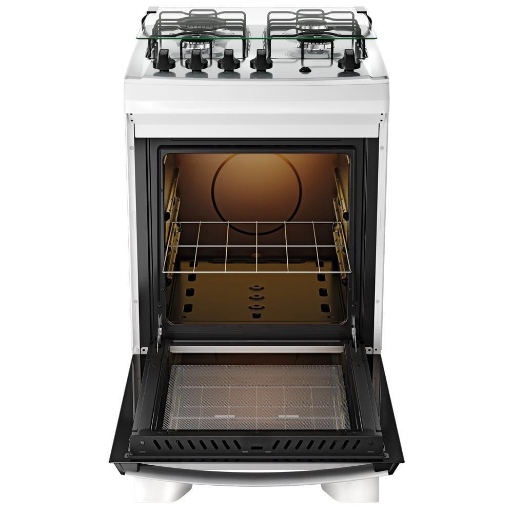 Fogão 4 Bocas Dako Supreme com Mesa em Inox e Acendimento Automático Branco – Bivolt - 4