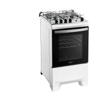 Fogão 4 Bocas Dako Supreme com Mesa em Inox e Acendimento Automático Branco – Bivolt - 1