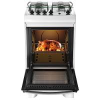 Fogão 4 Bocas Dako Supreme com Mesa em Inox e Acendimento Automático Branco – Bivolt - 3