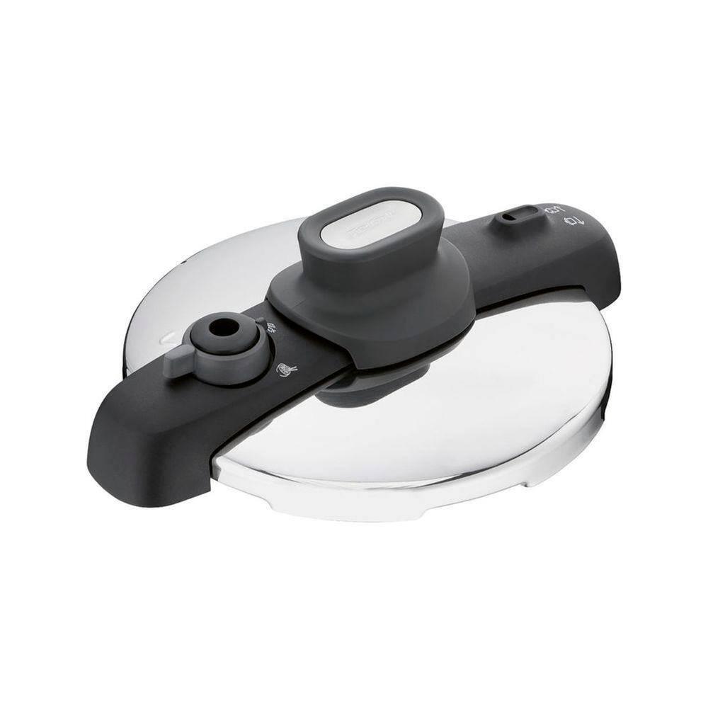 Panela de Pressão T-FAL Opti’Space em Inox com Cesto Vapor - 7 L - 6