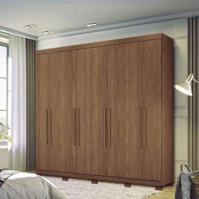 Guarda-Roupa Casal Santos Andirá Master New com 8 Portas, 4 Gavetas e 10 Prateleiras – 238,8cm de largura