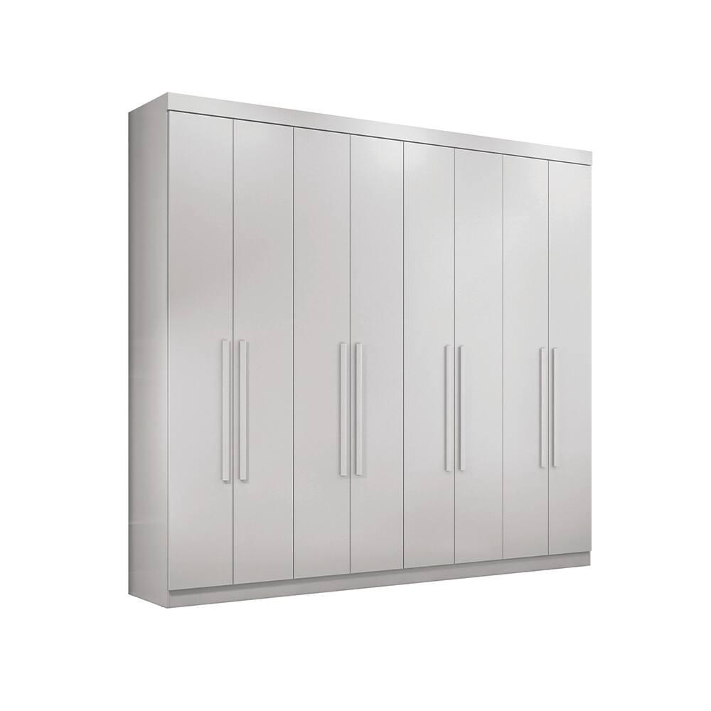 Guarda-Roupa Casal Santos Andirá Master New com 8 Portas, 4 Gavetas e 10 Prateleiras – 238,8cm de largura - 2