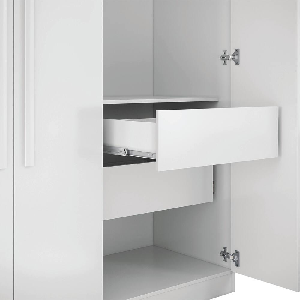 Guarda-Roupa Casal Santos Andirá Master New com 8 Portas, 4 Gavetas e 10 Prateleiras – 238,8cm de largura - 4