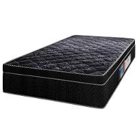 Cama Box de Solteiro Portobel + Colchão de Solteiro Portobel Diplomata Orthopedic com Espuma D-45 65x88x188 cm - Preto - 3