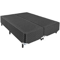 Cama Box Queen Portobel + Colchão Queen Portobel Diplomata Orthopedic com Espuma D-45 65x158x198 cm - Preto - 5