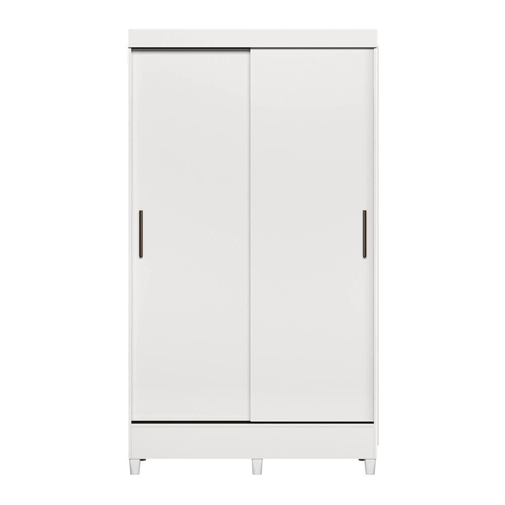 Guarda-roupa Santos Andirá Fit 2 Portas, 2 Gavetas com Cabideiro e Maleiro Solteiro – 106,6 cm de largura - 5