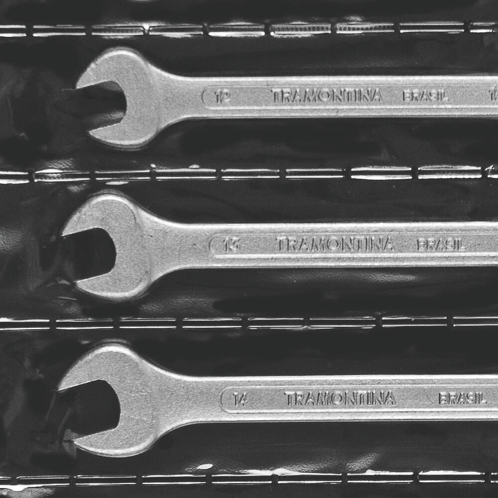 Jogo de Chaves Combinadas Tramontina Basic com Corpo em Aço Especial Cromado - 12 Peças - 2