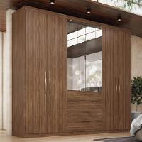 Guarda-Roupa Demóbile Giardino com 6 Portas e 4 Gavetas - 262,2 de largura - 1