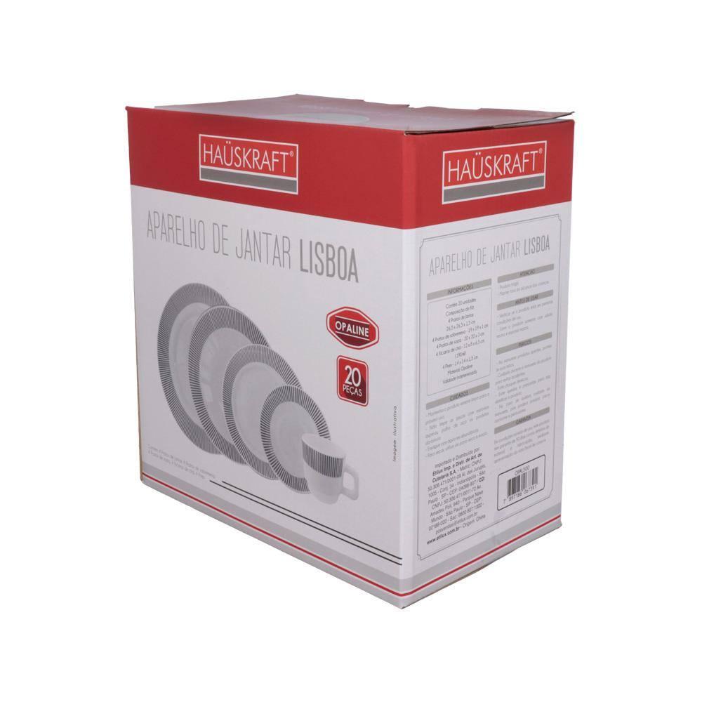 Aparelho de Jantar 20 peças Hauskraft em Opaline Lisboa - 3