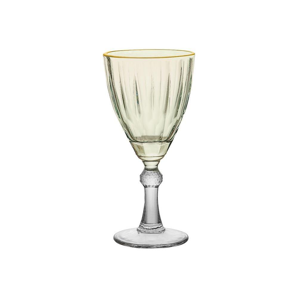 Conjunto de Taças para Água/Vinho Hauskraft Dominic em Vidro 275 ml Verde - 6 Peças - 3