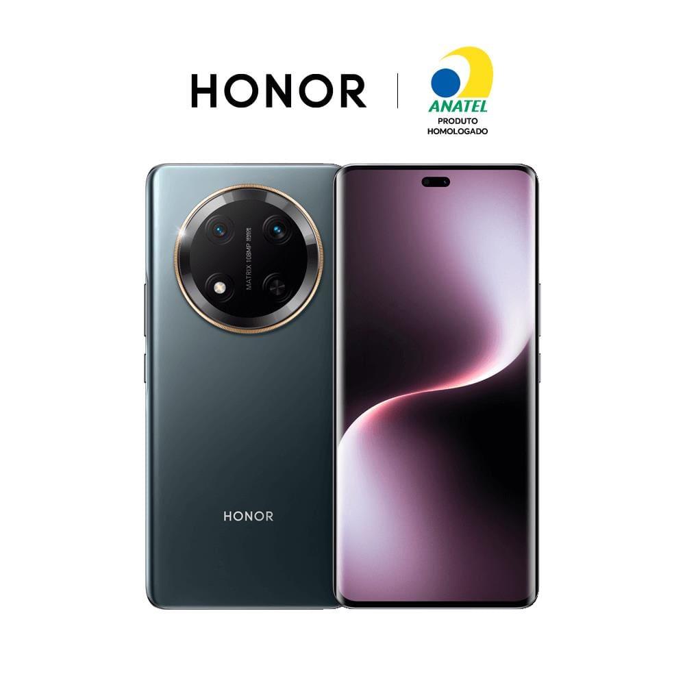 Smartphone Honor Magic 7 Lite Preto 512GB Tela 6,7" Processador Snapdragon 6 GEN 1 Câmera Traseira 108 MP + 5 MP e Selfie de 16MP - 5